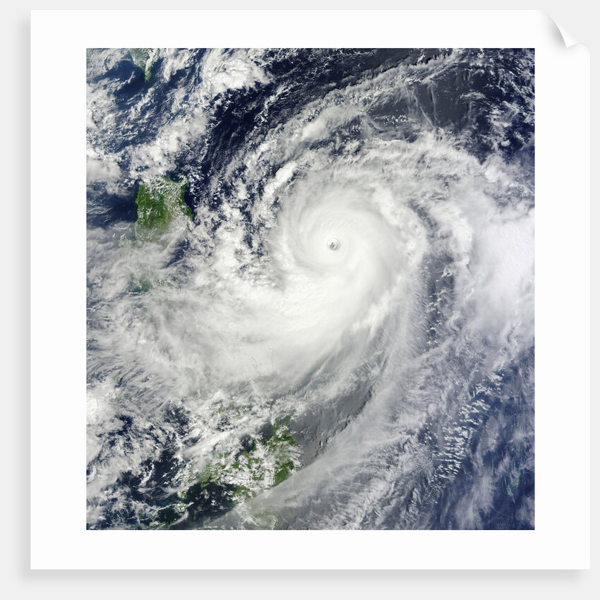 Super Typhoon Jelawat (18W) in the Philippine Sea by Anonymous