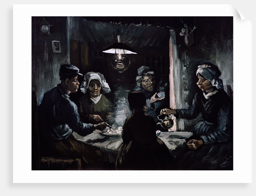 Study for the Potato Eaters by Vincent Van Gogh