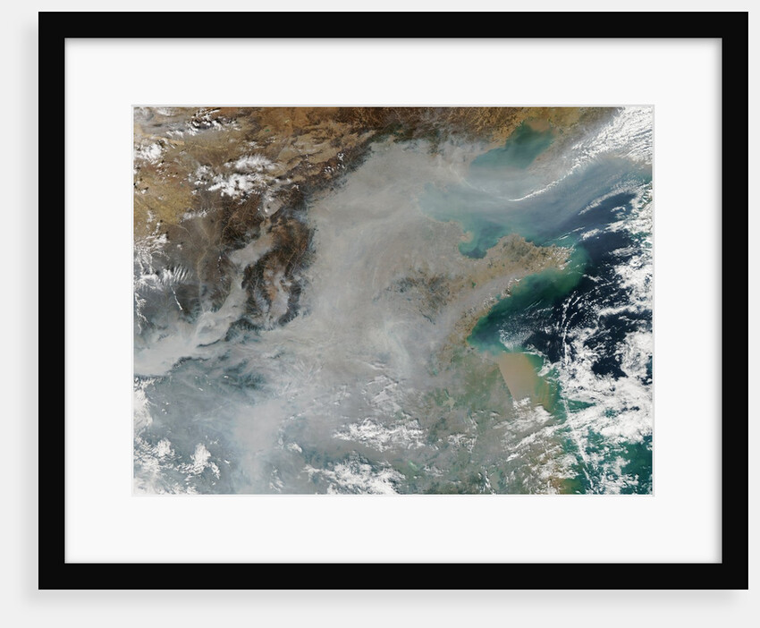 Smog and Haze over Eastern China by Anonymous