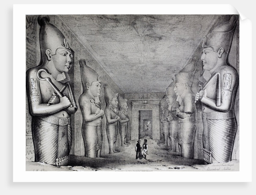 The South Temple at Abu Simbel by Anonymous