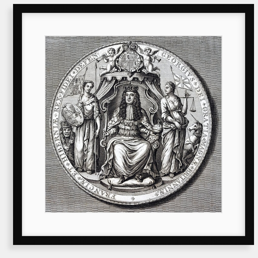 The Great Seal of George I by Anonymous