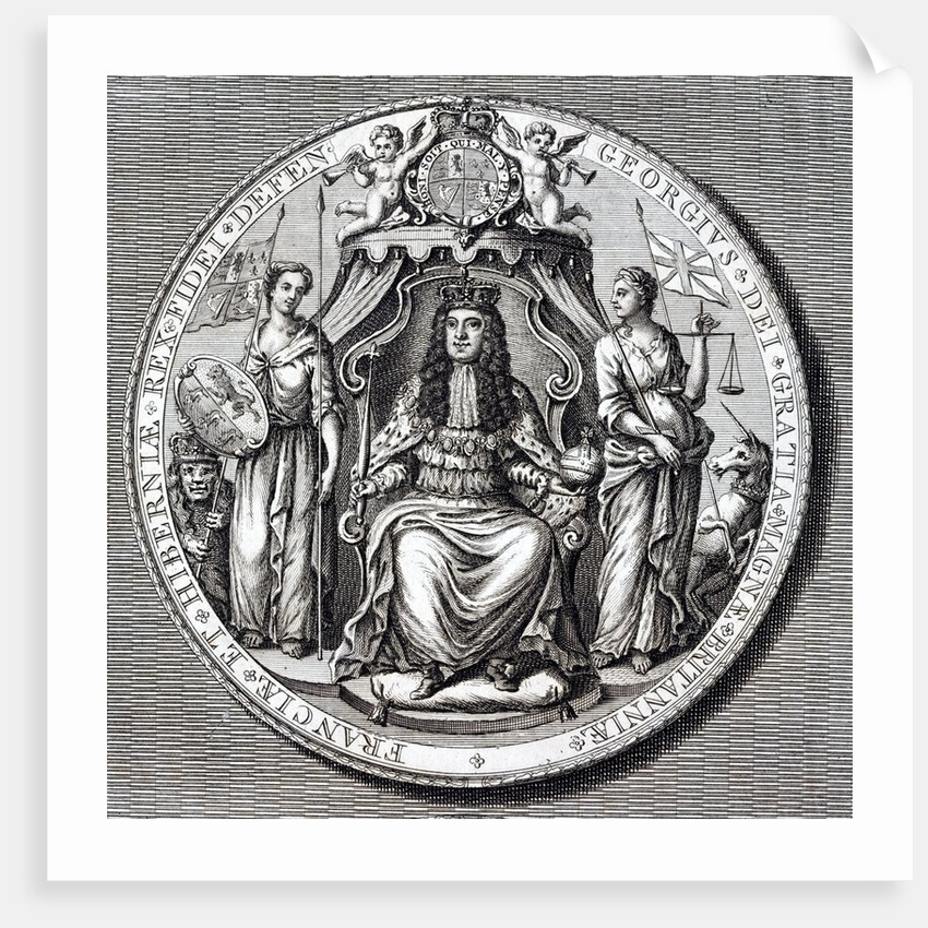 The Great Seal of George I by Anonymous