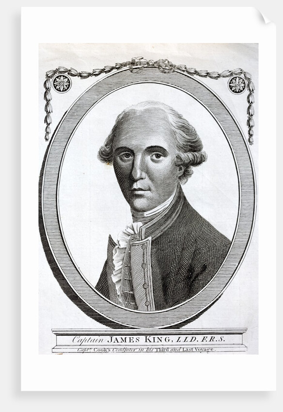 James King FRS (1750 â€“ October 1784) by Anonymous