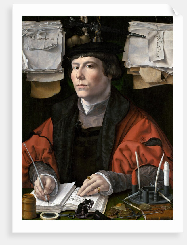 Portrait of a Merchant by Jan Gossaert
