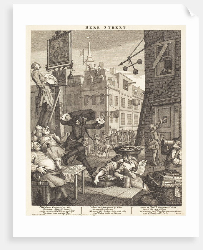 Beer Street by William Hogarth