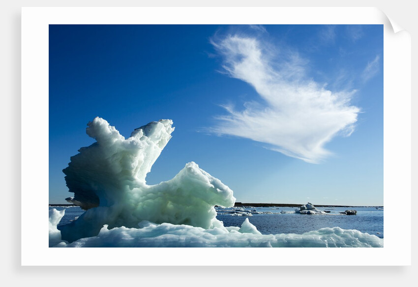Sea Ice, Hudson Bay, Canada by Anonymous