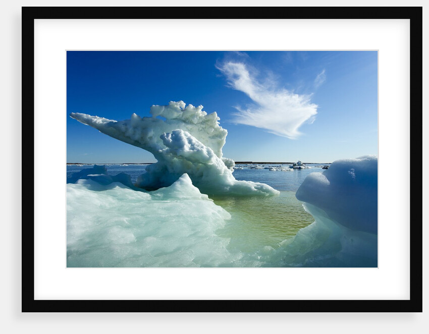 Sea Ice, Hudson Bay, Canada by Anonymous