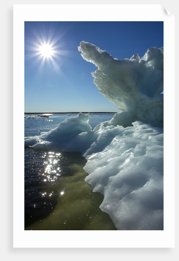 Sea Ice, Hudson Bay, Canada by Anonymous