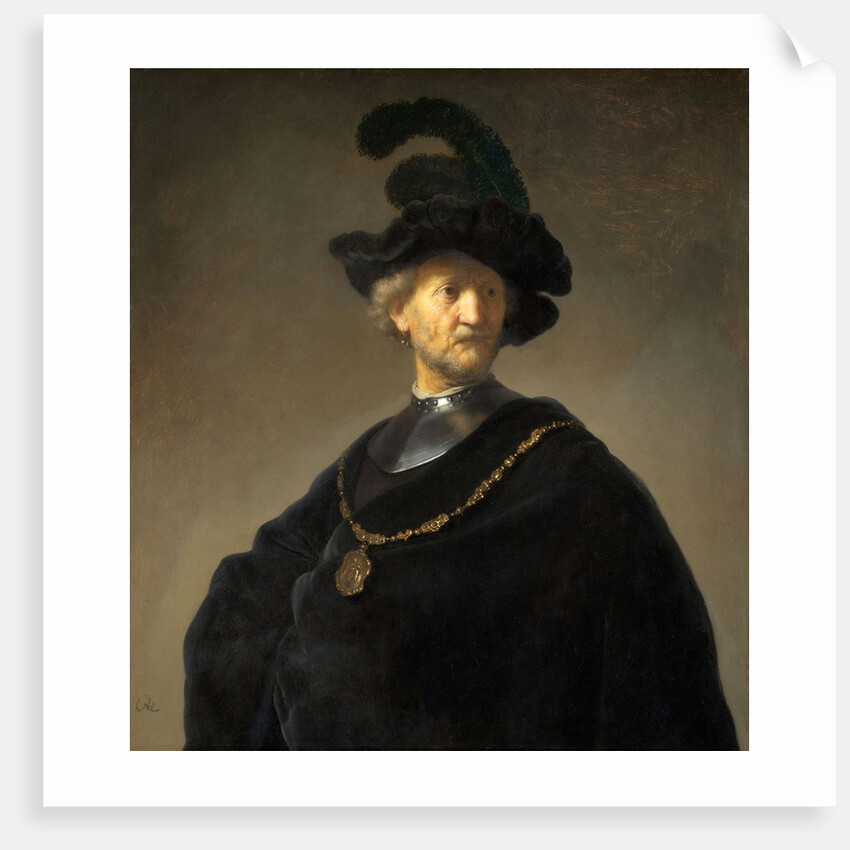 Old Man with a Gold Chain by Rembrandt van Rijn