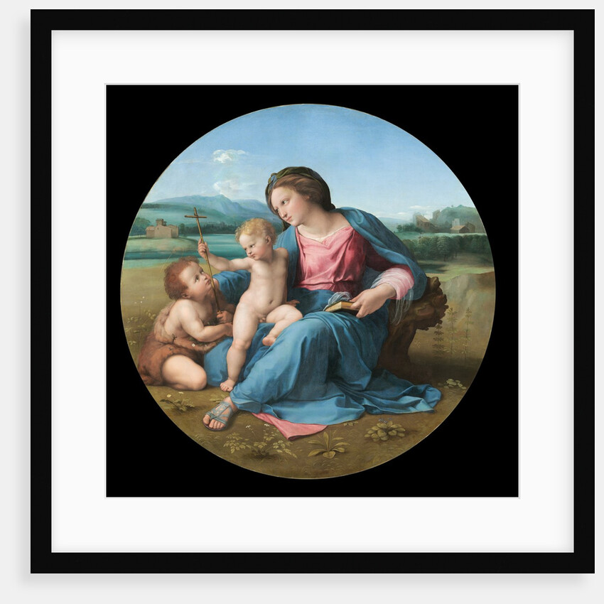 The Alba Madonna by Raphael