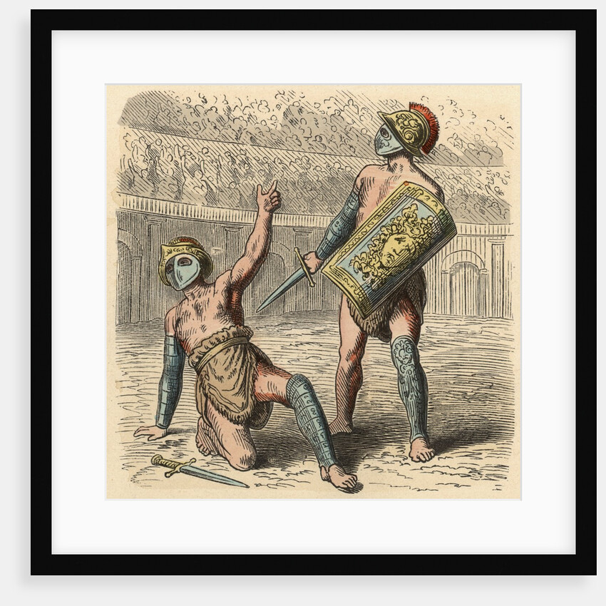 Roman Gladiators by Anonymous