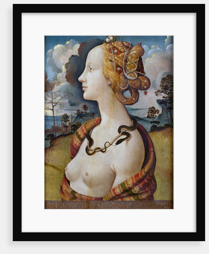 Portrait of Simonetta Vespucci by Piero di Cosimo