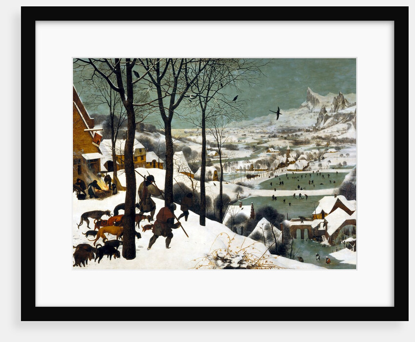 Hunters in the Snow (Winter) by Pieter Brueghel the Elder