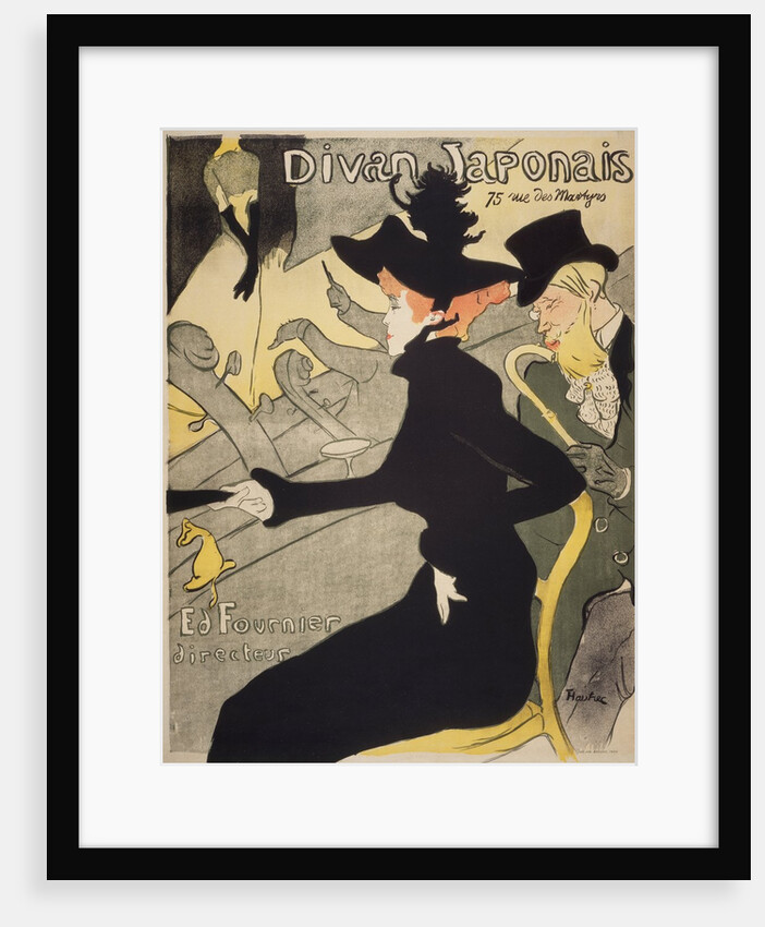 Divan Japonais by Henri de Toulouse-Lautrec