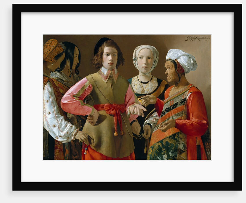 The Fortune Teller by Georges de La Tour