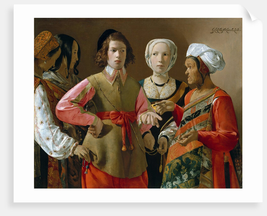 The Fortune Teller by Georges de La Tour