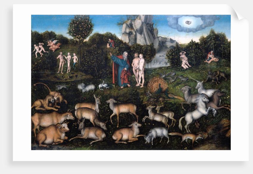 The Garden of Eden by Lucas Cranach the Elder