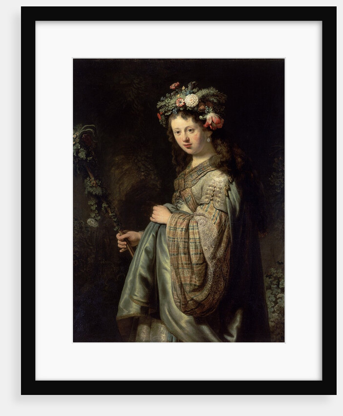 Flora by Rembrandt van Rijn