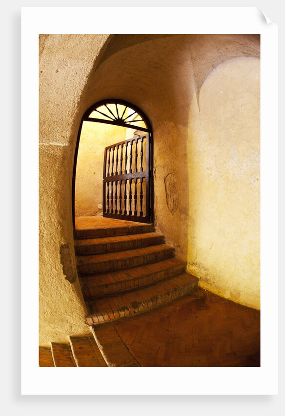 Stairway to the upper level by Anonymous