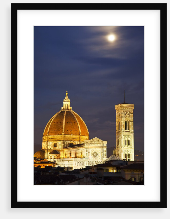 Main Duomo with Night Lights by Anonymous