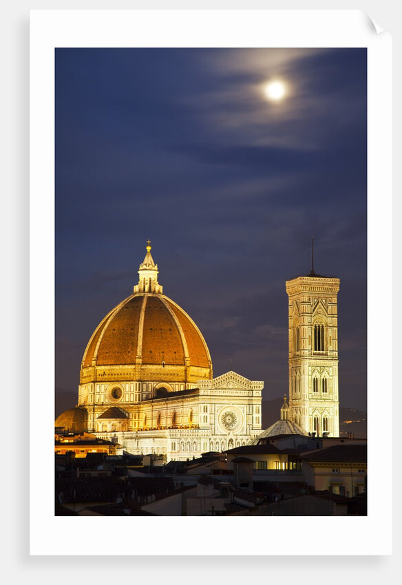 Main Duomo with Night Lights by Anonymous
