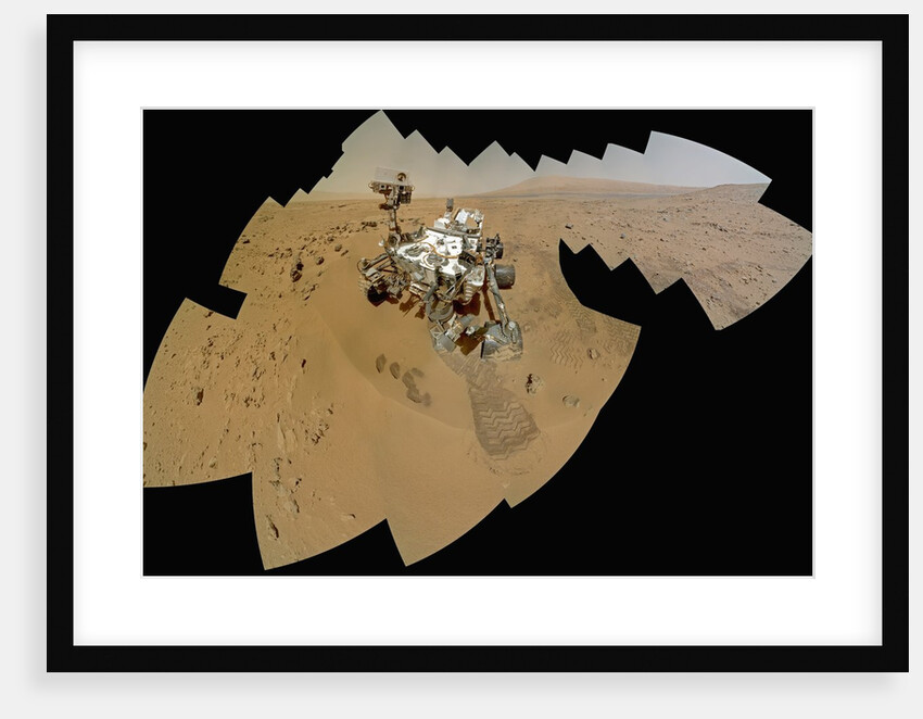 Curiosity Rover Self-Portrait, Gale Crater, Mars by Anonymous