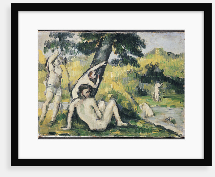 Bathing by Paul Cezanne