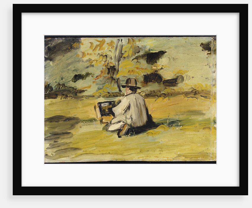 A Painter at Work by Paul Cezanne