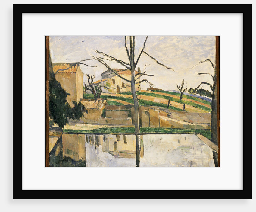 Le Bassin du Jas de Bouffan by Paul Cezanne