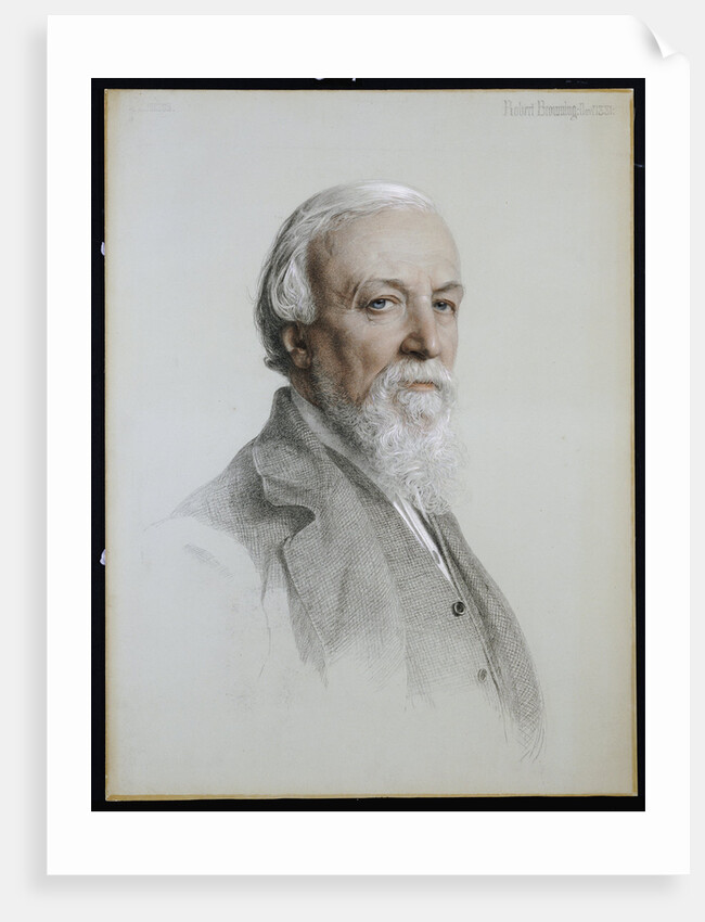 Portrait of Robert Browning by Anthony Frederick Augustus Sandys