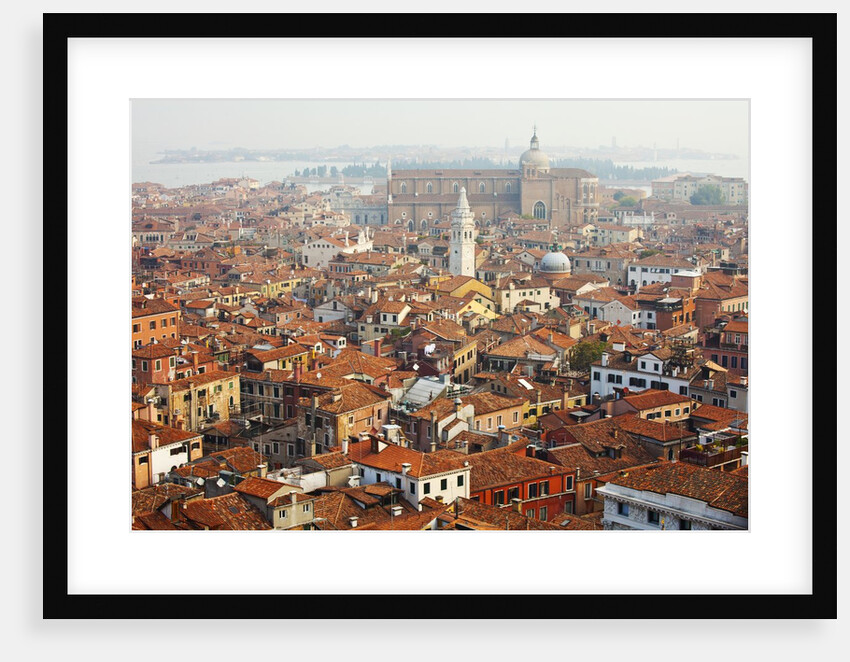 Elevated view of rooftops, Venice, Italy by Anonymous