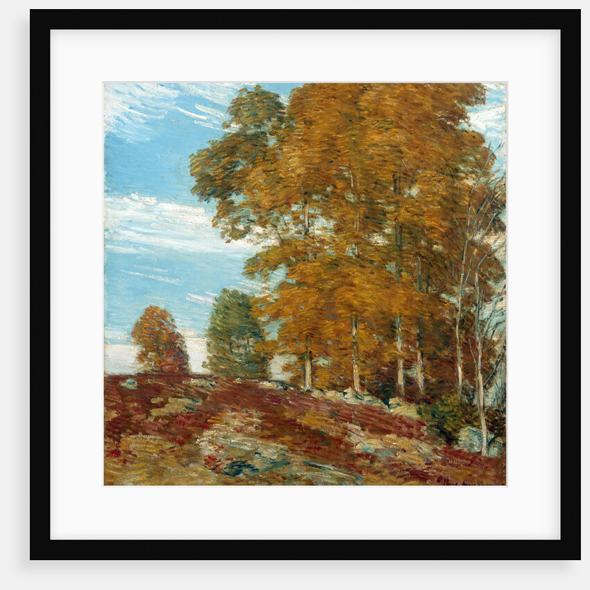 Autumn Hilltop, New England by Frederick Childe Hassam