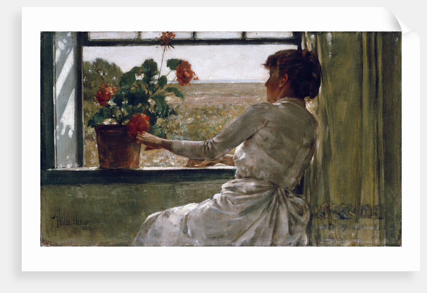 Summer Evening by Frederick Childe Hassam