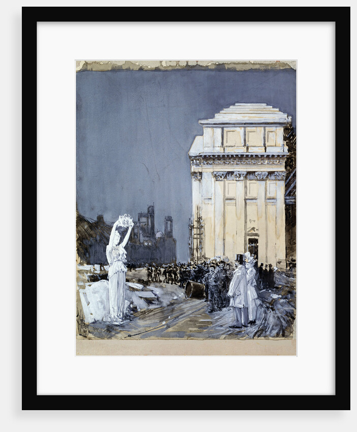 Chicago Exposition by Frederick Childe Hassam