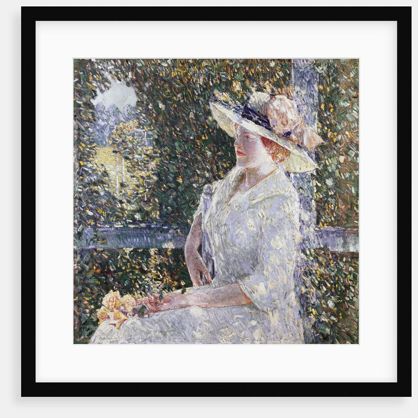 Portrait of Miss Weir by Frederick Childe Hassam
