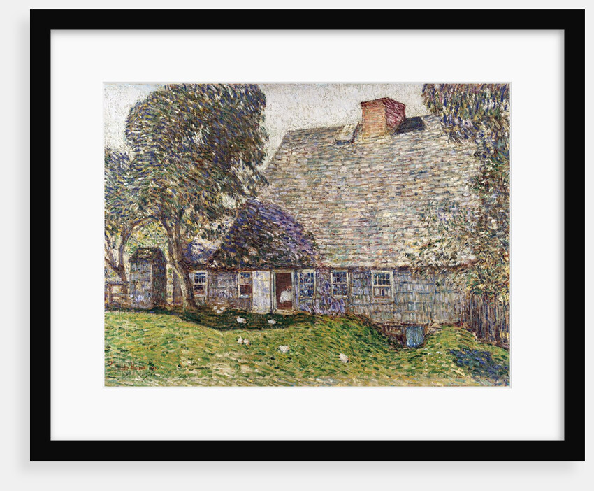The Old Mulford House, Easthampton by Frederick Childe Hassam