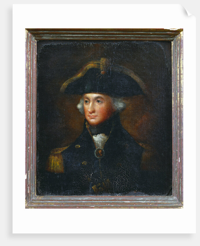 A Portrait of Horatio, Lord Nelson by follower of Lemuel Francis Abbott by Anonymous