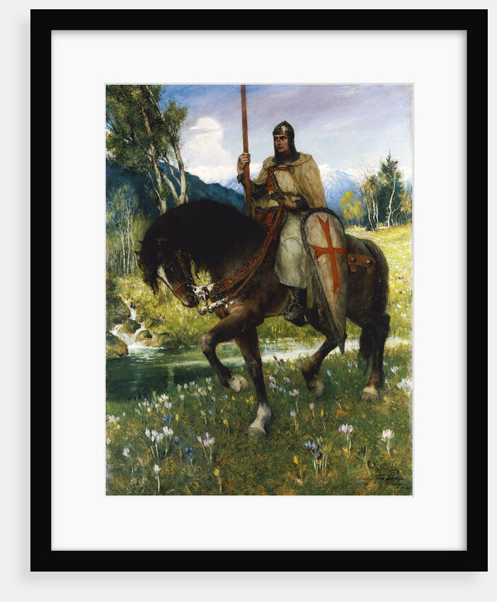 Parsifal in Quest of the Holy Grail by Ferdinand Leeke