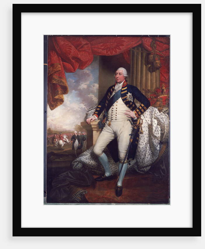 Portrait of George III by Mather Brown