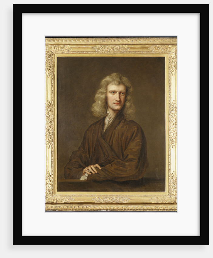 Portrait of Sir Isaac Newton by Godfrey Kneller