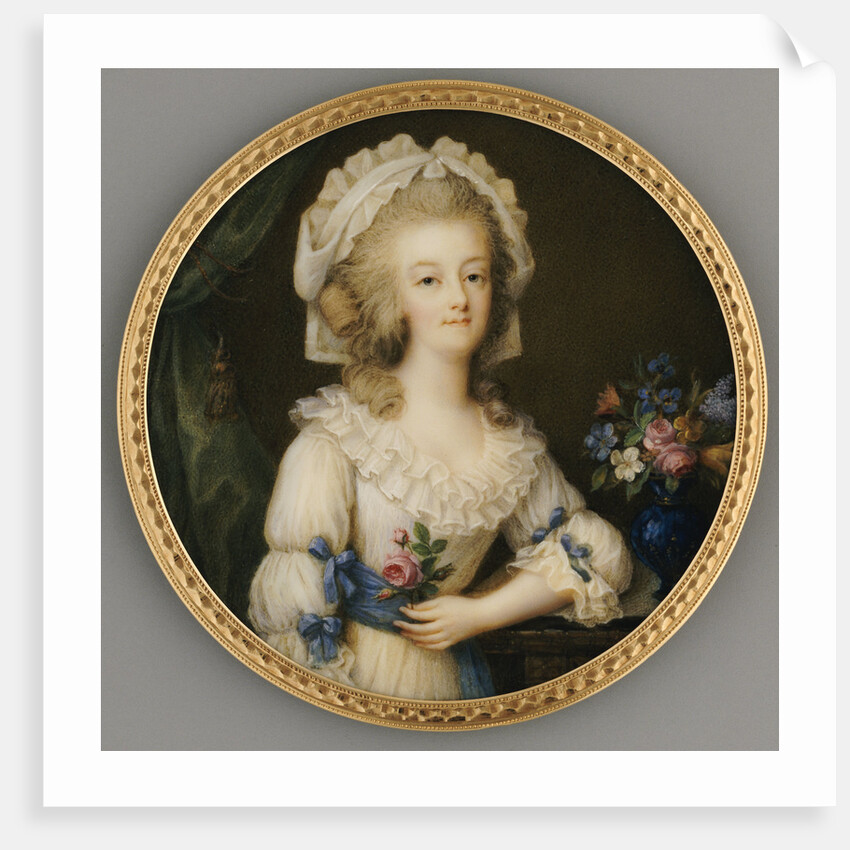 A Fine and Important Miniature of Queen Marie-Antoinette by Ignace Jean Victor Campana