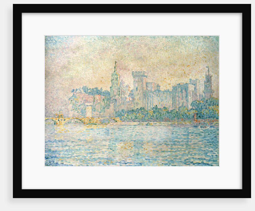 Avignon, Morning by Paul Signac