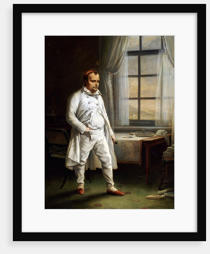 Napoleon on St. Helena by Charles Auguste Steuben