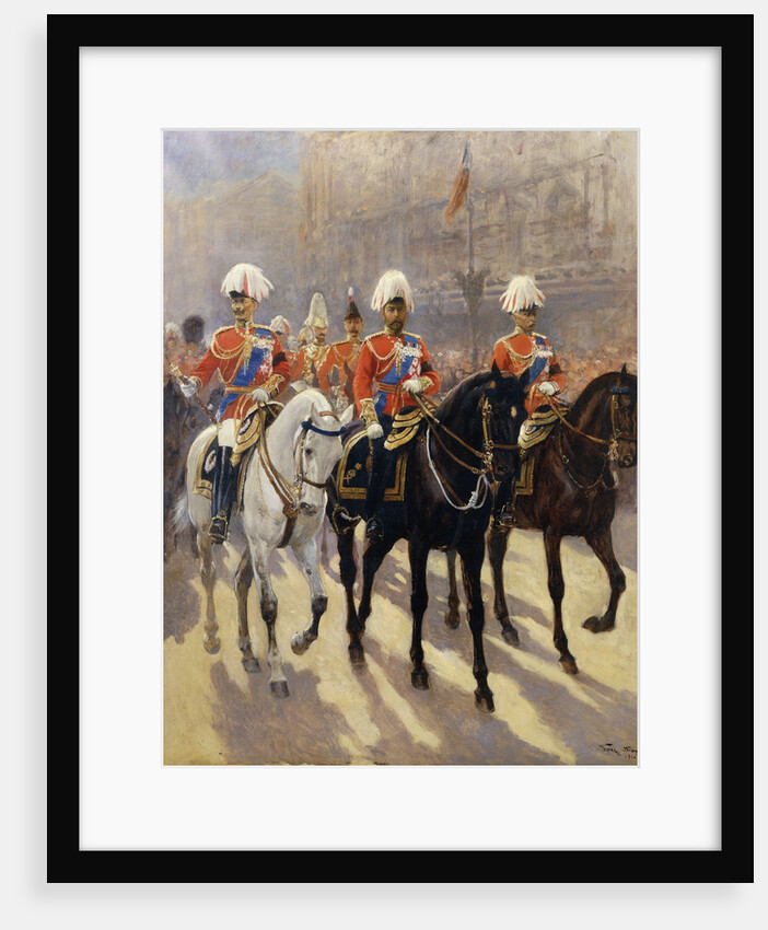George V in Procession by George Scott