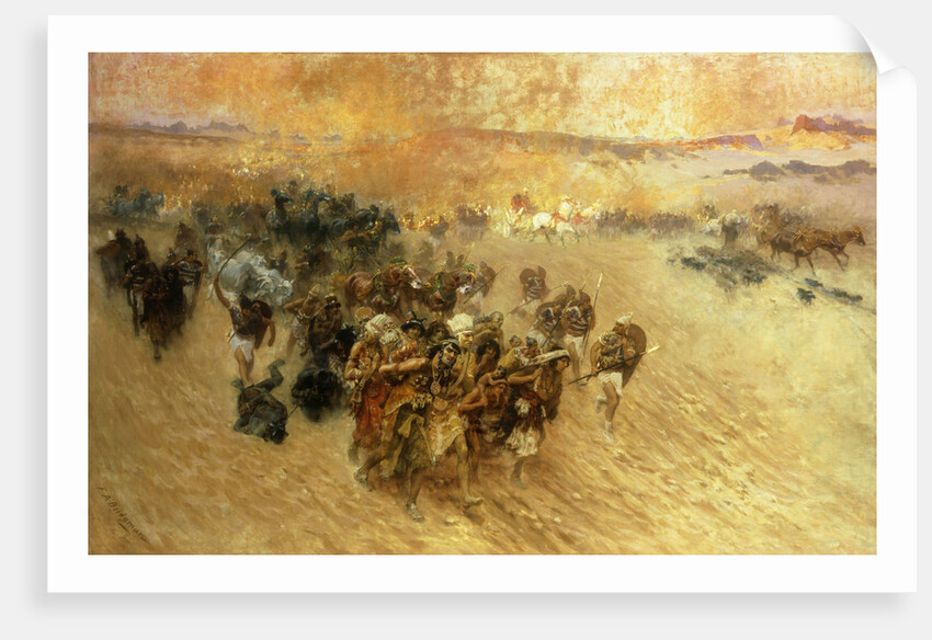 The Pharaoh's Captives by Frederick Arthur Bridgman