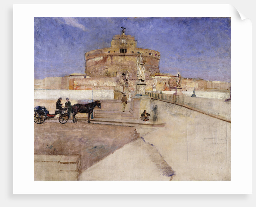 Castello Sant'Angelo by Eilif Peterssen