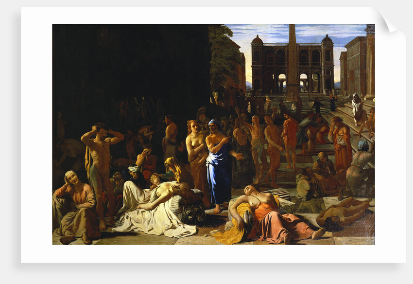 The Plague at Athens by Michael Sweerts