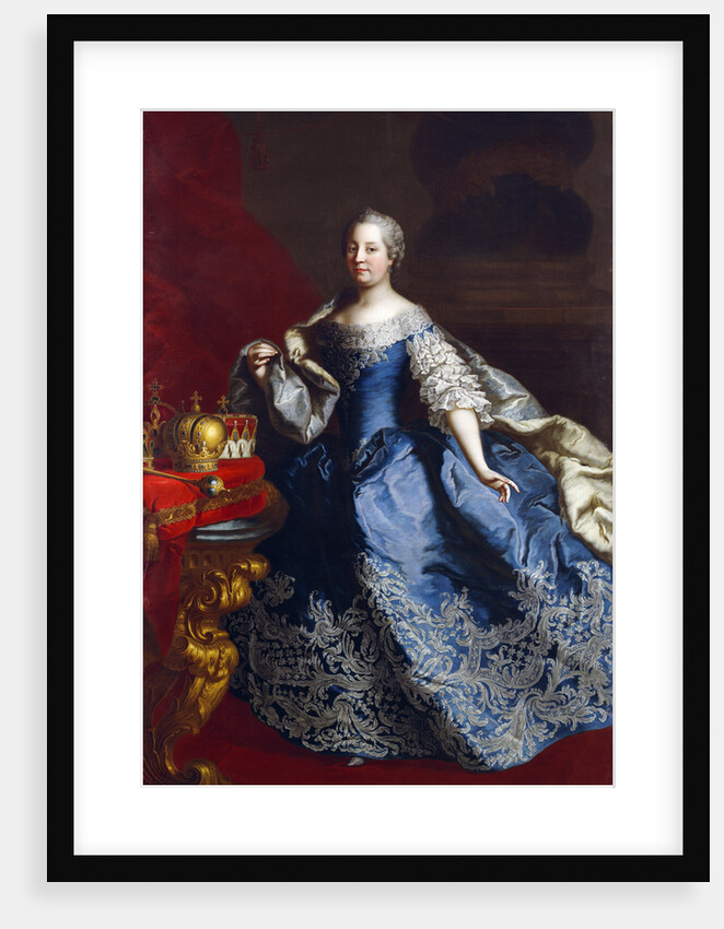 Portrait of Empress Maria Theresa of Austria by Martin van Meytens II