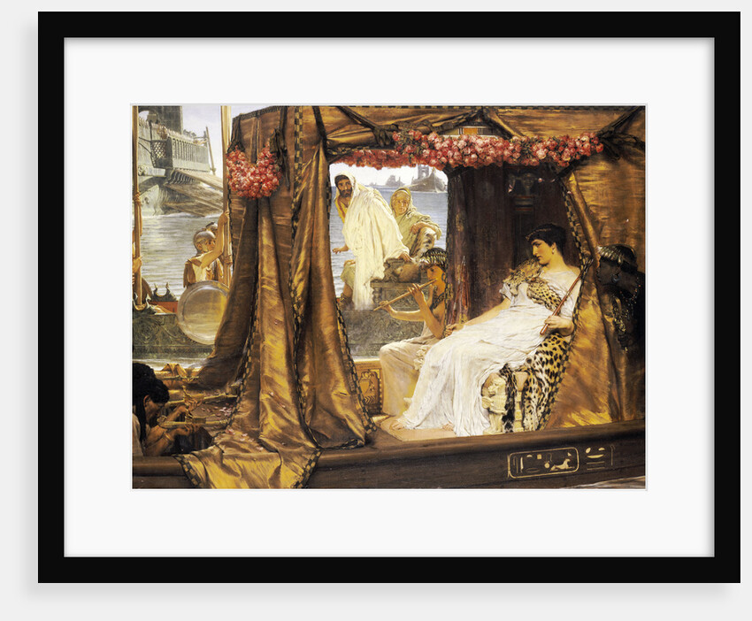 The Meeting of Anthony and Cleopatra by Lawrence Alma-Tadema
