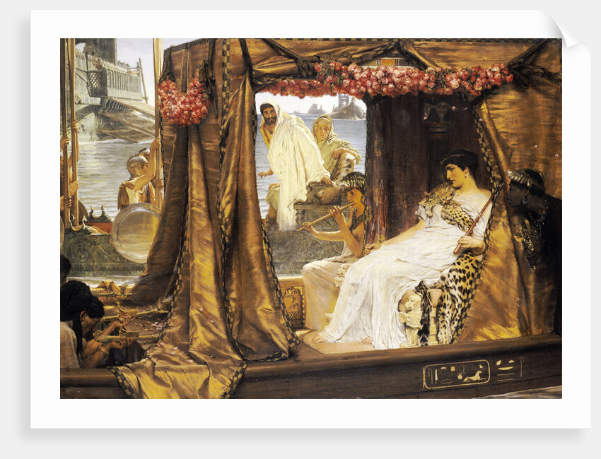 The Meeting of Anthony and Cleopatra by Lawrence Alma-Tadema